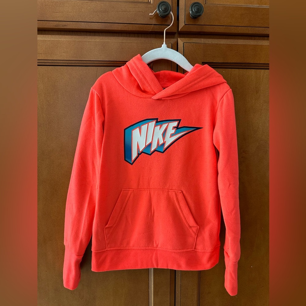 Nike coral hoodie